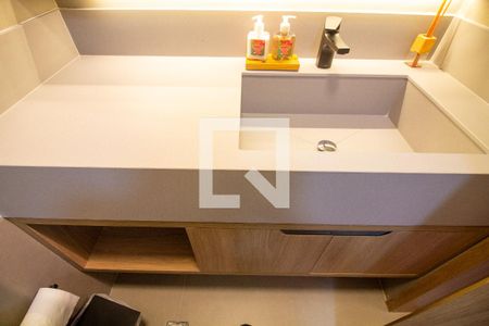 Banheiro de kitnet/studio à venda com 1 quarto, 31m² em Jardim das Acacias, São Paulo