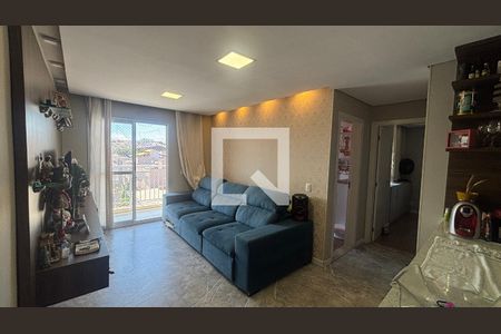Sala - Sala de Jantar de apartamento à venda com 2 quartos, 55m² em Vila Homero Thon, Santo André