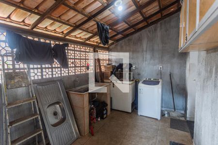 Área de Serviço de casa à venda com 1 quarto, 622m² em Santa Cruz, Belo Horizonte