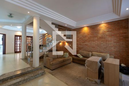 Sala de casa de condomínio à venda com 3 quartos, 255m² em Parque das Flores, Campinas