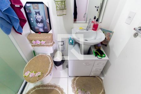 Banheiro de apartamento à venda com 2 quartos, 34m² em Vila Tolstoi, São Paulo