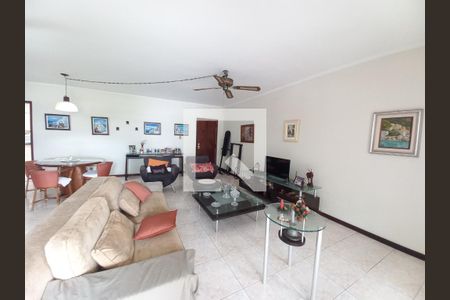 Sala de apartamento para alugar com 3 quartos, 171m² em Ilha Porchat, São Vicente