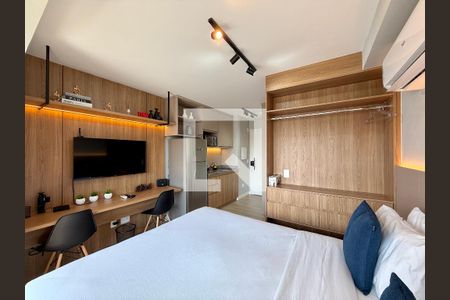 Quarto de kitnet/studio para alugar com 0 quarto, 24m² em Cidade Monções, São Paulo