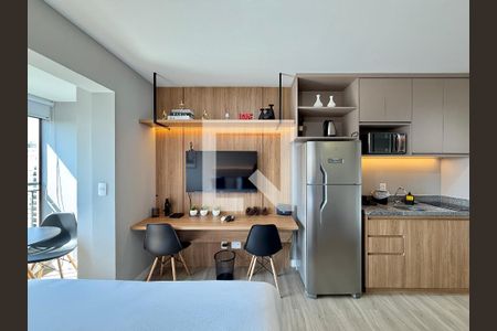 Quarto de kitnet/studio para alugar com 0 quarto, 24m² em Cidade Monções, São Paulo