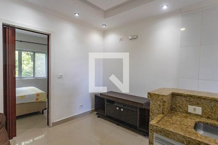 Sala / cozinha de apartamento à venda com 1 quarto, 35m² em Centro, Diadema