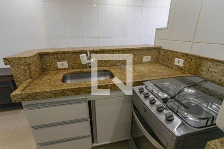 Sala / cozinha de apartamento à venda com 1 quarto, 35m² em Centro, Diadema