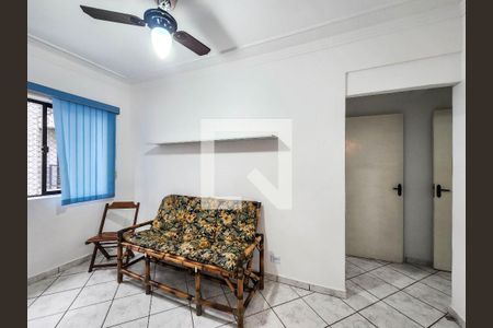 Sala de apartamento para alugar com 2 quartos, 86m² em Boqueirão, Santos