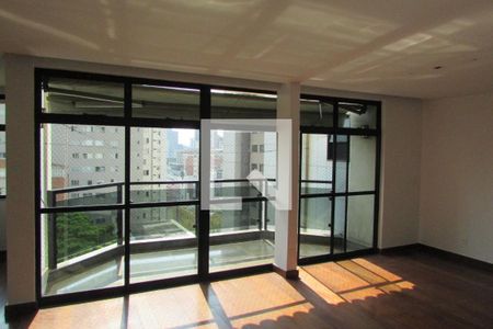 Sala de apartamento para alugar com 4 quartos, 210m² em Funcionários, Belo Horizonte