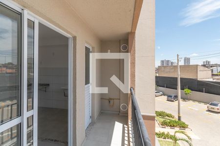 Varanda Sala/Cozinha de apartamento para alugar com 2 quartos, 51m² em Jardim Nova Alvorada, Hortolândia
