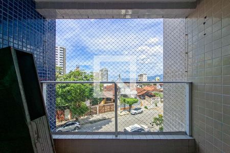Sacada de apartamento para alugar com 2 quartos, 56m² em Nova Mirim, Praia Grande
