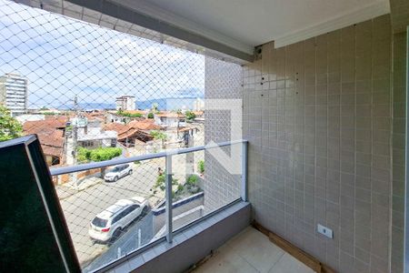Sacada de apartamento para alugar com 2 quartos, 56m² em Nova Mirim, Praia Grande