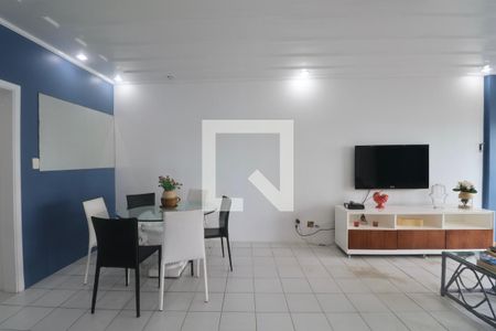 Sala de apartamento para alugar com 3 quartos, 137m² em Vila Alzira, Guarujá
