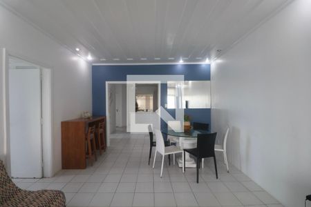 Sala de apartamento para alugar com 3 quartos, 137m² em Vila Alzira, Guarujá