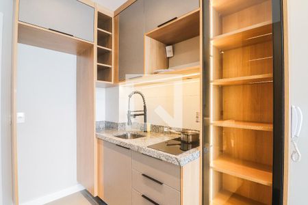 Sala / Cozinha de kitnet/studio à venda com 1 quarto, 33m² em Butantã, São Paulo
