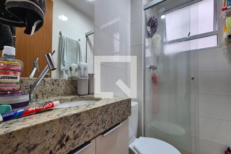Banheiro de apartamento para alugar com 2 quartos, 56m² em Residencial Villa Garden, Campinas