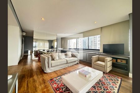 Sala de apartamento para alugar com 1 quarto, 89m² em Vila Olímpia, São Paulo