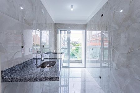 Cozinha e Área de Serviço de apartamento à venda com 2 quartos, 53m² em Vila Arcadia, São Paulo