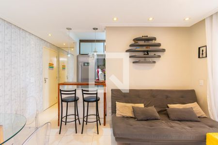Sala de apartamento à venda com 2 quartos, 55m² em Vila Ivone, São Paulo