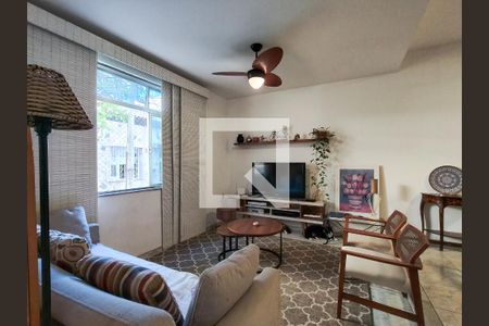 Sala de casa de condomínio à venda com 3 quartos, 167m² em Maracanã, Rio de Janeiro