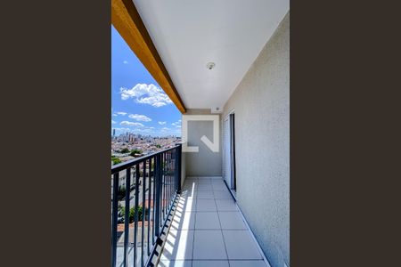 Varanda da Sala de apartamento para alugar com 1 quarto, 27m² em Mooca, São Paulo