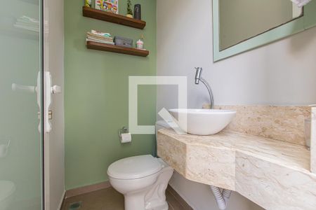 Lavabo de casa de condomínio para alugar com 3 quartos, 191m² em Santa Felicidade, Curitiba