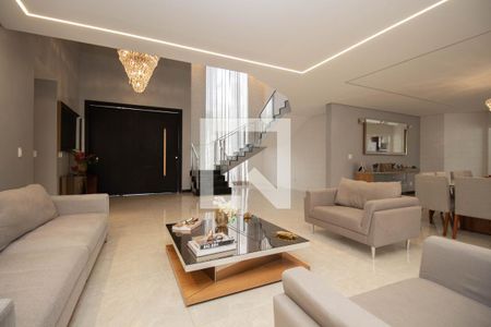 Sala 1 de casa de condomínio para alugar com 5 quartos, 629m² em Sh Boa Vista, Brasília