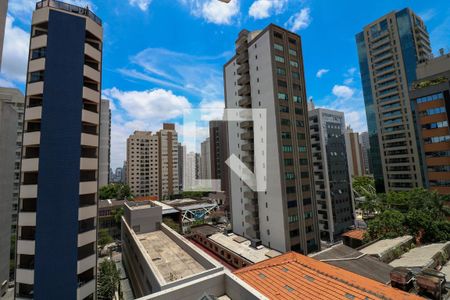 Sala / Cozinha de apartamento à venda com 2 quartos, 77m² em Campo Belo, São Paulo
