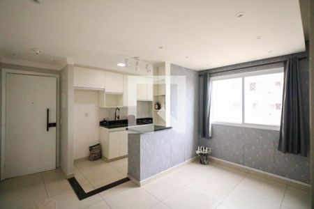 Sala de apartamento para alugar com 2 quartos, 45m² em Campanário, Diadema