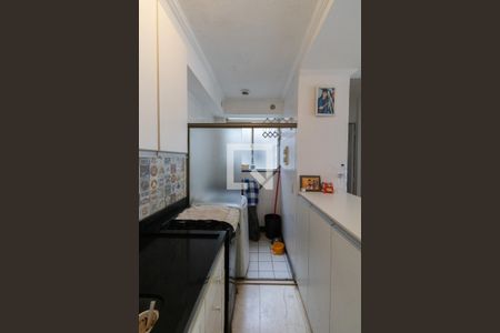 Cozinha e Área de Serviço de apartamento à venda com 2 quartos, 46m² em São Miguel Paulista, São Paulo