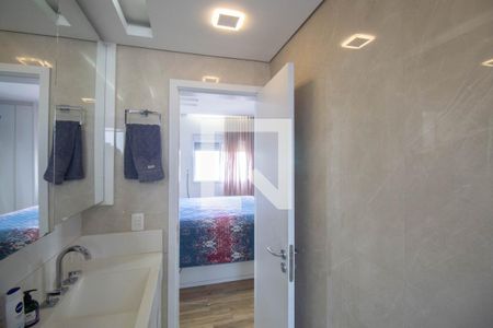 Banheiro da Suíte 1 de apartamento para alugar com 3 quartos, 265m² em Vila Irmaos Arnoni, São Paulo