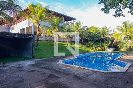Area externa - piscina de casa para alugar com 6 quartos, 1200m² em Cond. Mosteiro, Indaiatuba