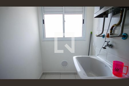 Área de Serviço de apartamento para alugar com 2 quartos, 62m² em Boqueirão, Praia Grande