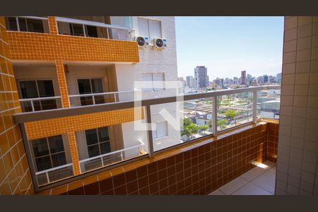 Varanda de apartamento para alugar com 2 quartos, 62m² em Boqueirão, Praia Grande