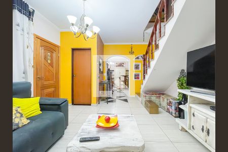 Sala de casa de condomínio à venda com 4 quartos, 160m² em Centro, Osasco