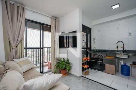 Sala de apartamento à venda com 2 quartos, 45m² em Umarizal, São Paulo