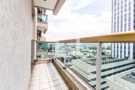 Varanda Suíte de apartamento à venda com 1 quarto, 57m² em Alphaville, Barueri