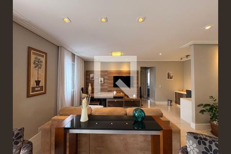 Sala de apartamento à venda com 3 quartos, 135m² em Jardim, Santo André