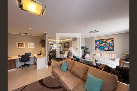 Sala de apartamento à venda com 3 quartos, 135m² em Jardim, Santo André