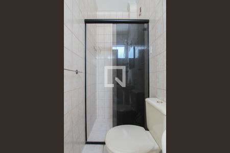 Banheiro da Suíte de apartamento à venda com 3 quartos, 72m² em Liberdade, Belo Horizonte