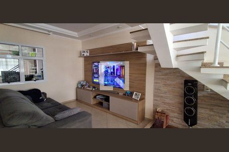 Sala de tv de casa à venda com 3 quartos, 260m² em Conjunto Residencial Nova Roma, São Bernardo do Campo