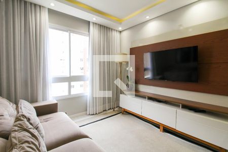 Sala de apartamento à venda com 3 quartos, 90m² em Nossa Senhora das Gracas, Canoas