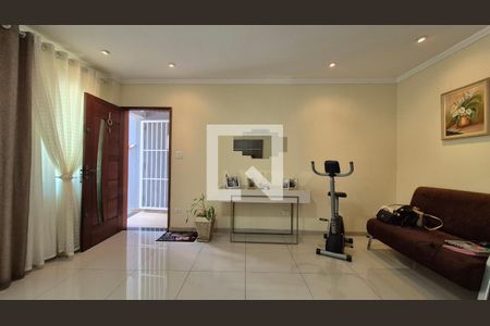 Sala de casa à venda com 4 quartos, 240m² em Vila Claudio, Santo André