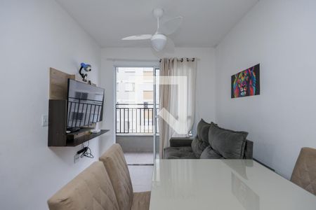 Sala de apartamento para alugar com 2 quartos, 46m² em Jardim Boa Vista (zona Oeste), Osasco