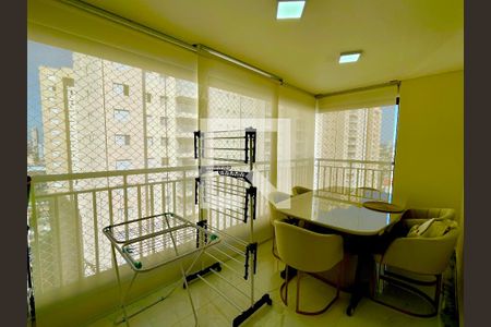 Varanda da Sala de apartamento à venda com 2 quartos, 70m² em Vila Progresso, Guarulhos