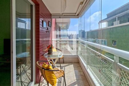 Sacada de apartamento para alugar com 1 quarto, 53m² em Cidade Ocian, Praia Grande