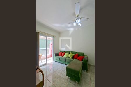 Sala de apartamento para alugar com 1 quarto, 53m² em Cidade Ocian, Praia Grande