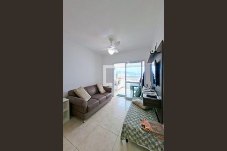 Sala de apartamento para alugar com 1 quarto, 80m² em Balneario Flórida, Praia Grande
