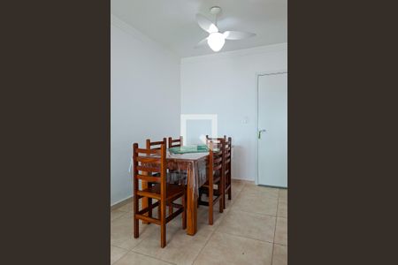 Sala de apartamento para alugar com 1 quarto, 80m² em Balneario Flórida, Praia Grande