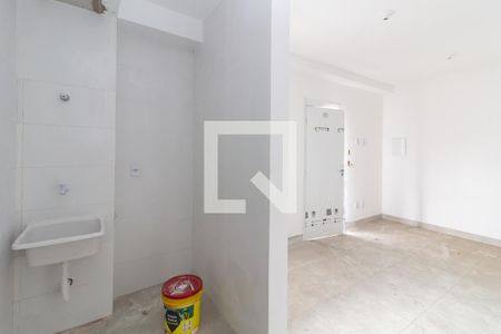 Sala/Cozinha de apartamento à venda com 1 quarto, 41m² em Vila Jacuí, São Paulo