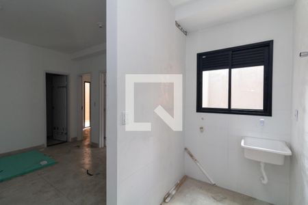 Sala/Cozinha de apartamento para alugar com 2 quartos, 45m² em Vila Jacuí, São Paulo